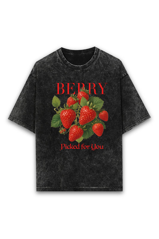 Berry Acid Oversized T-shirt